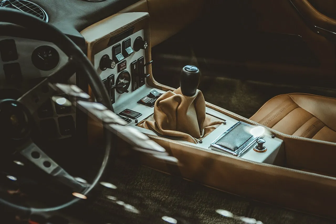 Interior de un auto